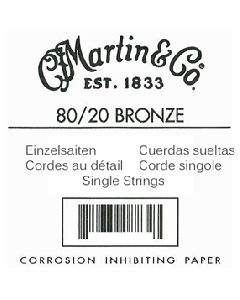 Acheter MARTIN 030 CORDE FOLK BRONZE 80/20 .030"