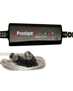 Acheter PRODIPE PRO 1|1O INTERFACE MIDI USB 1in / 1out + LOGICIEL PRODIPE VE 