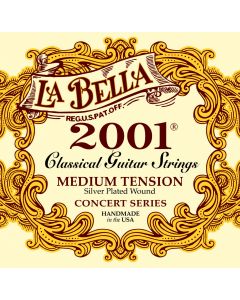 Acheter LABELLA 2001-MED JEU CORDE GUTARE CLASSIQUE - TIRANT MEDIUM