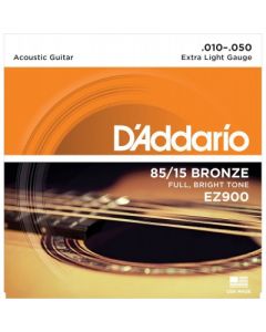Acheter D'ADDARIO EZ900 85/15 BRONZE JEU DE CORDE POUR GUITARE FOLK 10/50