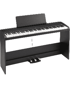Acheter KORG B2SP-BK PIANO NUMERIQUE PORTABLE NOIR AVEC SUPPORT ET PEDALIER