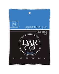 Acheter DARCO D520 JEU CORDES GUIT. FOLK BRONZE / LIGHT 12-54